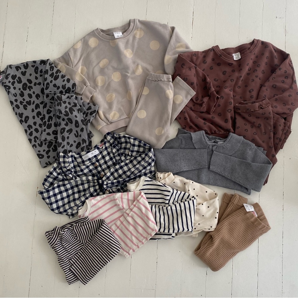 ZARA HAUL Size 3-4 EUC Fall Capsule Collection ❤️